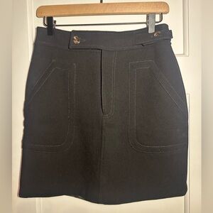 Derek Lam Black Pencil Skirt